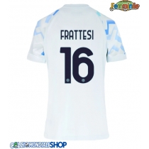 Maglie da calcio Inter Milan Davide Frattesi #16 Seconda Maglia Femminile 2025-26 Manica Corta